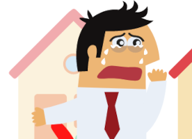 Overcoming rejection - sad man