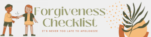 forgiveness checklist blog header